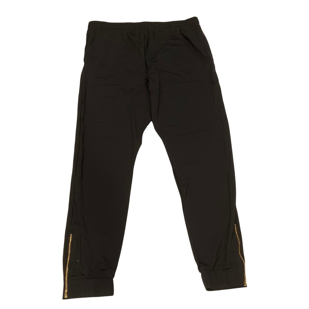 ZYIA Black Everywhere Zipper Jogger Slim tapered fitLow-profile hip pockets XL - Picture 3 of 15